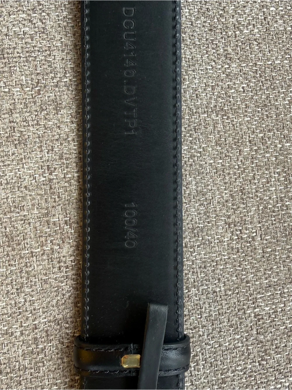 Versace Black Leather Belt with Gold Medusa Buckle Statement